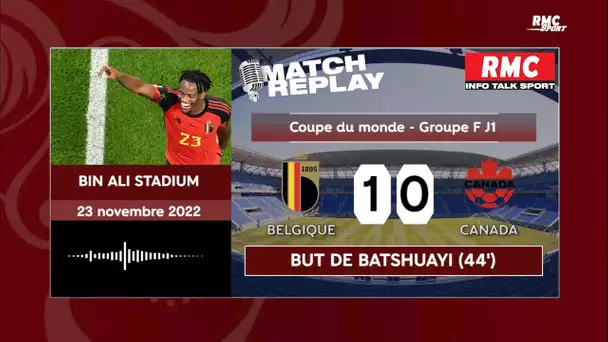 Coupe du monde 2022 : La Belgique punit le Canada de Davies (1-0), le goal replay RMC