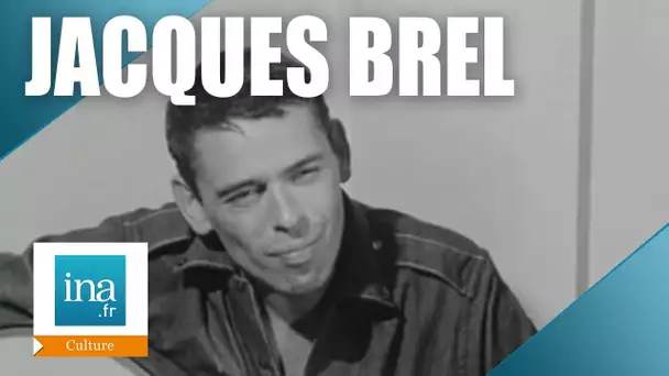 Jacques Brel "J'ai écrit des chansons d'homme, pas de femme" | Archive INA