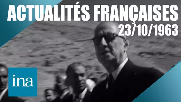 Les Actualités Françaises du 23/10/1963 : De Gaulle en Iran | Archive INA