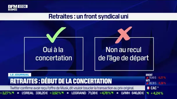 Retraites: début de la concertation