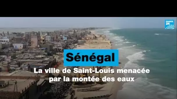 Sénégal : Saint-Louis confrontée à la montée des eaux • FRANCE 24