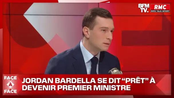 Jordan Bardella se dit ”prêt" à devenir Premier ministre