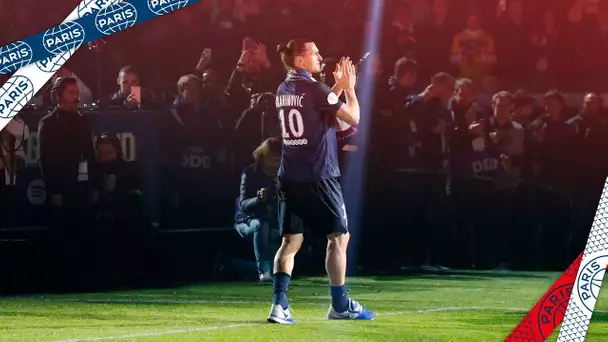 🔙 THROWBACK : Zlatan's last game with PSG at the Parc des Princes ❤️💙