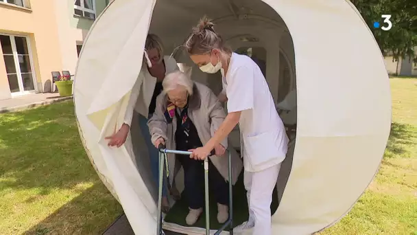 Bourbourg : des bulles pour les familles qui rendent visite aux personnes âgées à Bourbourg