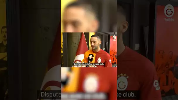 🔥 Les premiers mots de Ziyech à Galatasaray ! #shorts