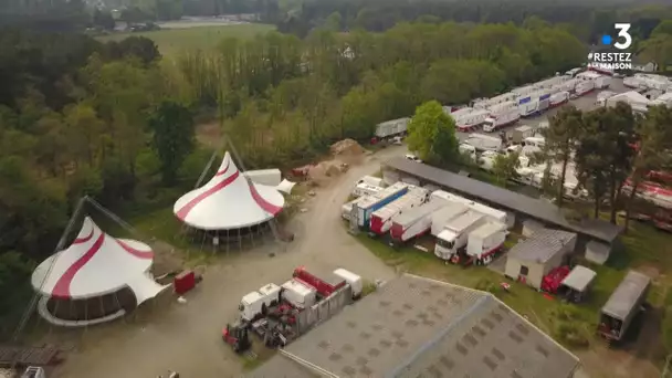 Coronavirus : le cirque Gruss a posé ses valises en Sarthe