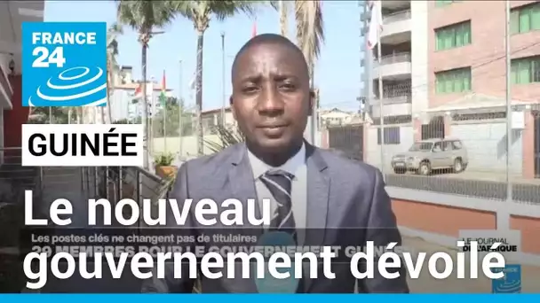 Guinée: un nouveau gouvernement avec de nombreux ministres venant de l'administration • FRANCE 24