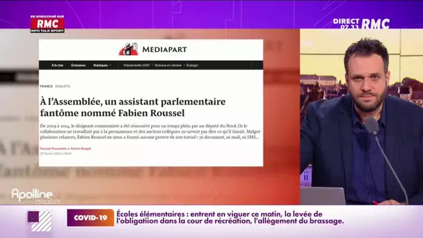 Fabien Roussel aurait été un assistant parlementaire "fantôme", selon Mediapart