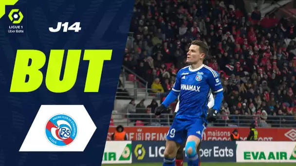 But Kévin GAMEIRO (88' pen - RCSA) STADE DE REIMS - RC STRASBOURG ALSACE (2-1) 23/24