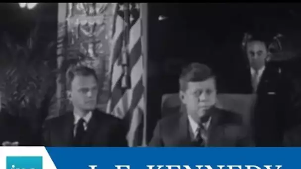 John Fitzgerald Kennedy et V. Graham - Archive INA