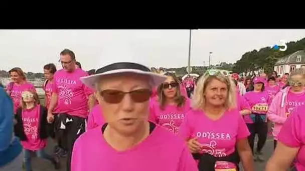 Brest: participation record pour Odysséa la course contre le cancer