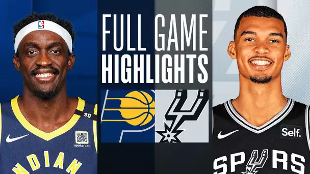 PACERS at SPURS | FULL GAME HIGHLIGHTS | March 3, 2024