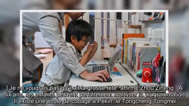✅  Chine : Vita, un enfant de huit ans, est professeur de codes informatiques