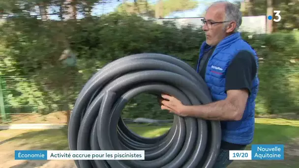 Charente-Maritime, covid et confinement font la fortune des vendeurs de piscines