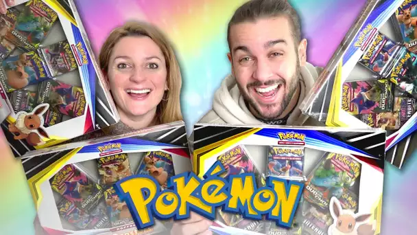 DUEL OUVERTURE CARTES POKEMON NOUVEAUX COFFRETS A PETITS PRIX !