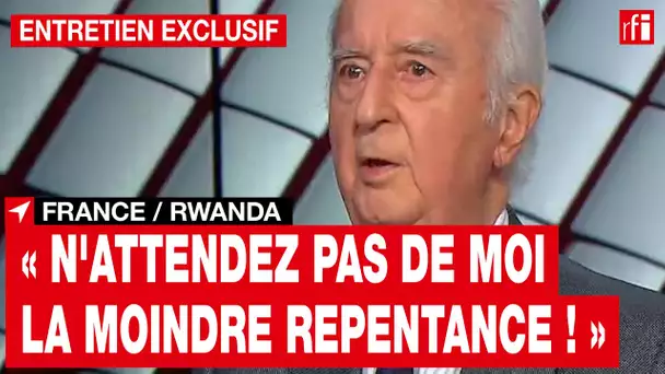 France - Rwanda : Édouard Balladur « N'attendez pas de moi la moindre repentance ! »