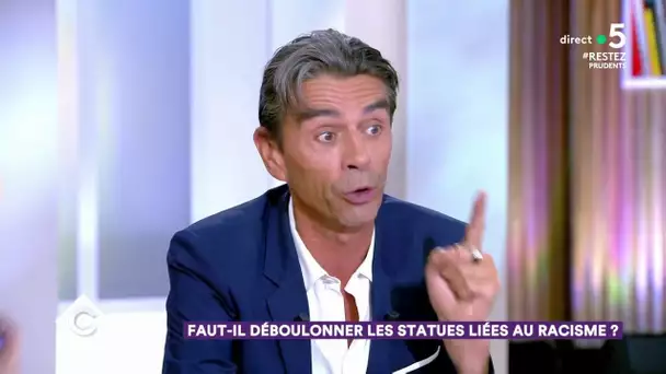 Faut-il déboulonner les statues liées au racisme ? - C à Vous - 11/06/2020