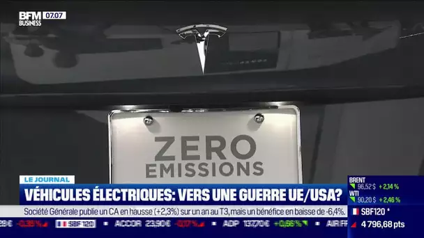 Véhicules électriques: vers une guerre entre l'Europe et les États-Unis?