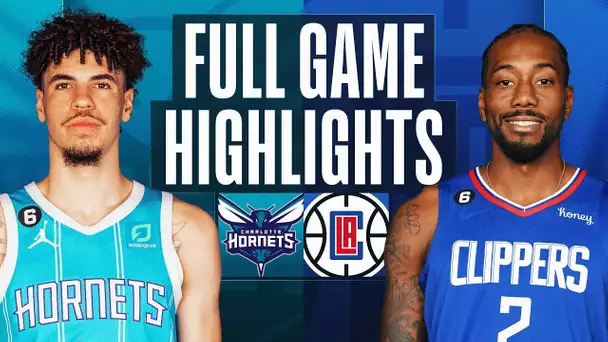 HORNETS at CLIPPERS | FULL GAME HIGHLIGHTS | December 21, 2022