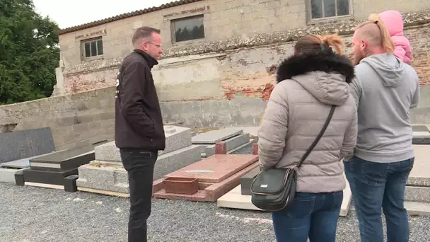 En Seine-Maritime, une entreprise donne une "deuxième vie funéraire"à des pierres tombales en granit