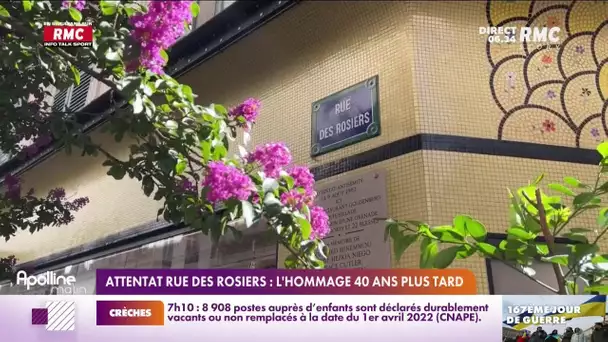 Attentat de la rue des Rosiers : 40 ans plus tard, un premier hommage national