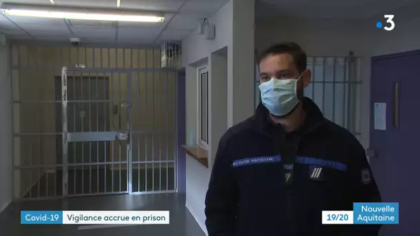 Coronavirus : sécurite sanitaire et confinement à la prison de Vivonne