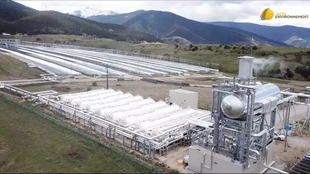 Pyrénées : une centrale solaire à concentration unique en son genre