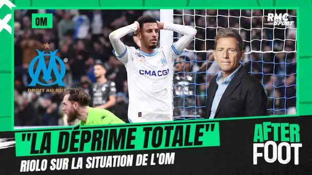 OM : "C'est la déprime totale", Riolo pointe "un gros manque de confiance"