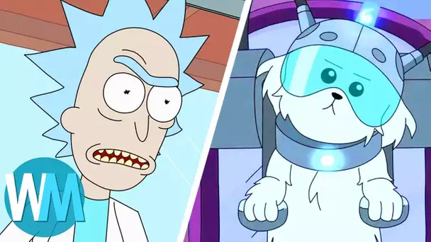 Top 10 des INVENTIONS les plus DANGEREUSES dans Rick et Morty !