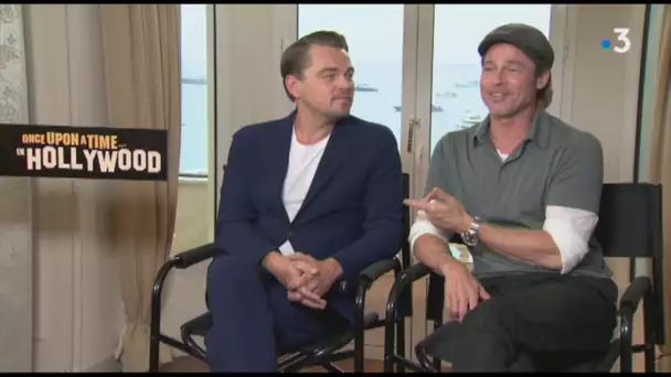 Festival de Cannes : Entretien avec Leonardo DiCaprio et Brad Pitt à l&#039;affiche de Tarantino