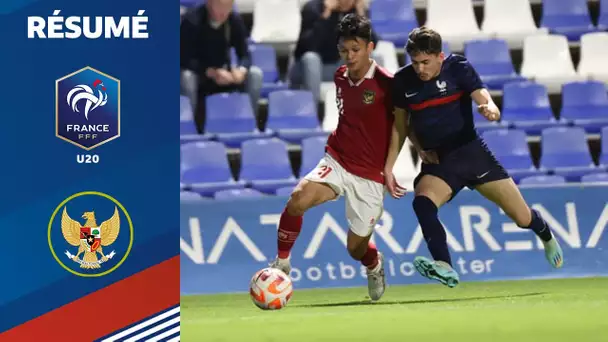 Jeudi, 18h00 : France U20 - Indonésie U20 en direct