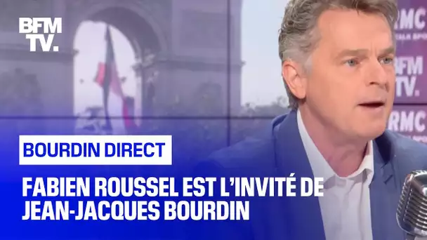 Fabien Roussel face à Jean-Jacques Bourdin en direct