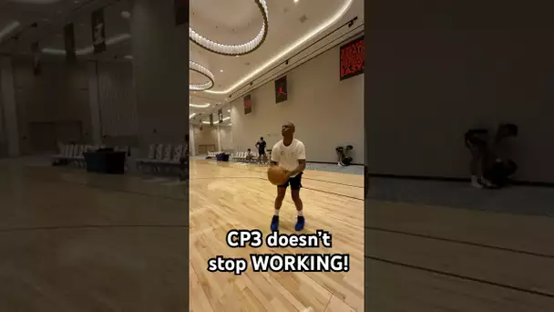 CP3 getting ready for season 21!