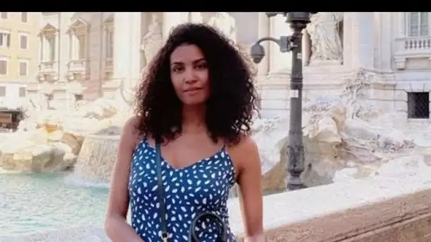 Chloé Mortaud dégaine un décolleté XXL... l’ancienne Miss France à deux doigts...