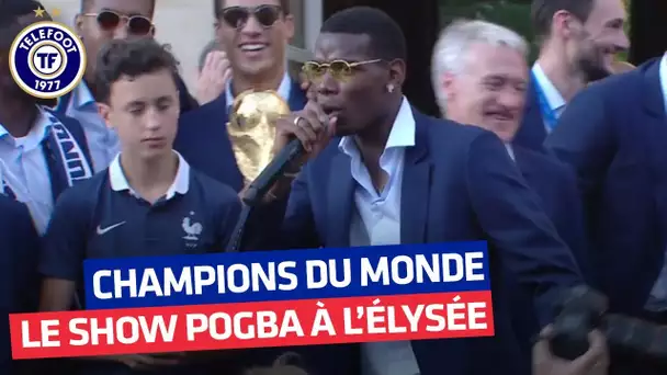 Quand Paul Pogba a enflammé l'Elysée après la Coupe du monde