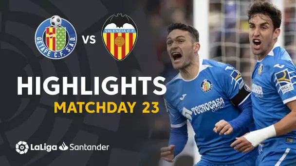 Highlights Getafe CF vs Valencia CF (3-0)