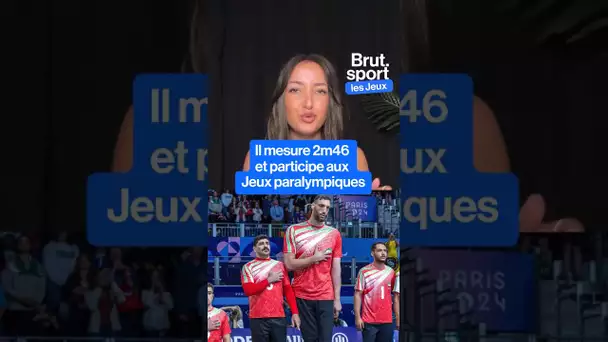 Il mesure 2m46 et participe aux Jeux paralympiques #paris2024 #paralympics