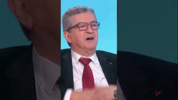 Mélenchon s'énerve face aux annonces gouvernementales