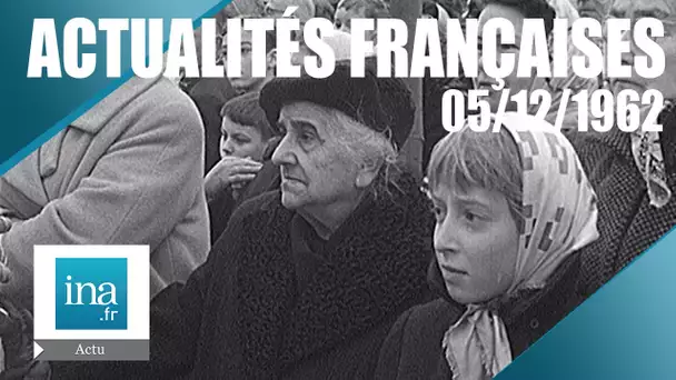 Les Actualités Françaises du 05 décembre 1962 : Les obsèques de René Coty | Archive INA