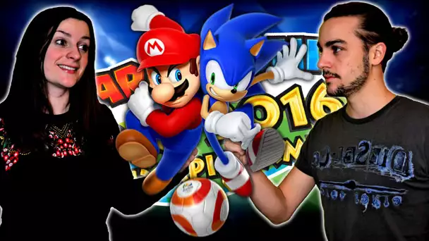 MARIO ET SONIC AUX JO RIO 2016 | UN MATCH DE FOOT DIGNE DE L&#039;EURO !