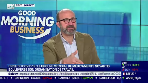 Frédéric Collet (Novartis): Crise du Covid-19, Novartis bouleverse son organisation de travail