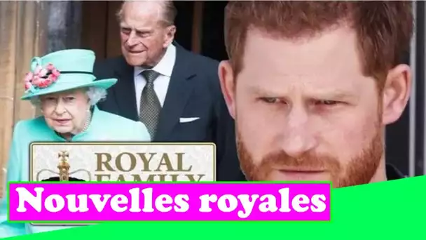 Familia Real EN VIVO la 'falta de compasión' de Harry atacada   Queen y Philip arrastrados a la fil0