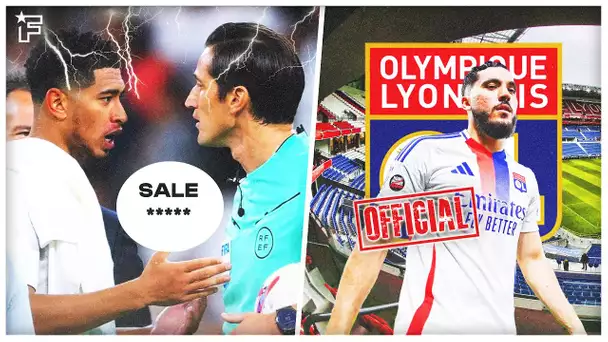 Bellingham INSULTE l’arbitre et créer la POLÉMIQUE, Cherki PROLONGE à l’OL | Revue de presse