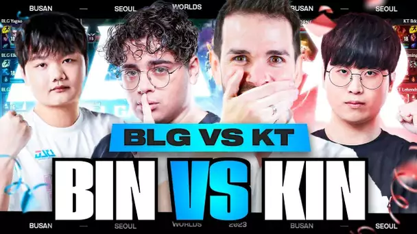 BLG vs KT🏆 LE BANGER CORÉE vs CHINE (CoCast KAMETO x SKYYART)