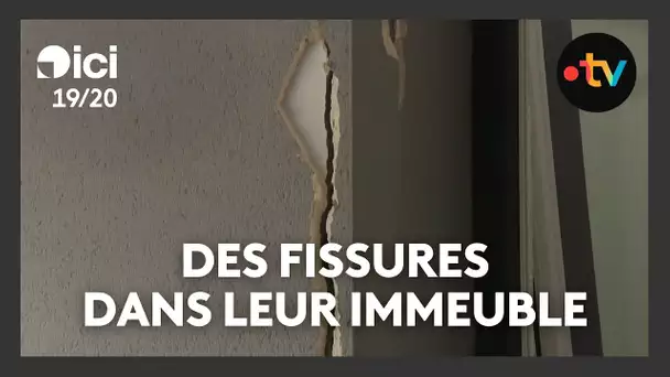 Des fissures mettent en péril un immeuble, les propriétaires contraints de fuir leur logement