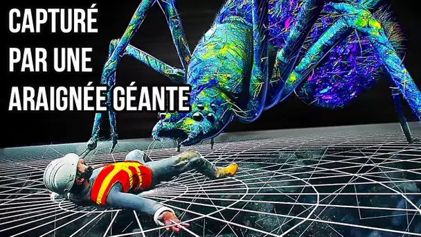 Et si Une Araignée Géante te Capturait Dans sa Toile ? (Animation 3D)
