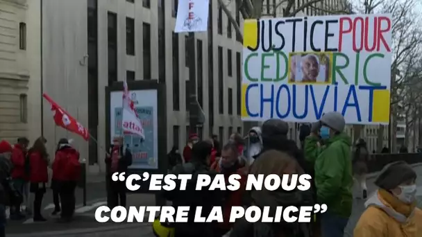 Un an après la mort de Cédric Chouviat, l'hommage de centaines de personnes à Paris