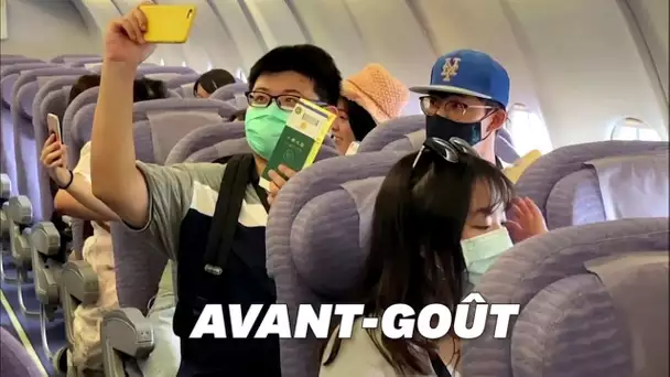 Cet aéroport de Taiwan propose des faux voyages aux touristes désespérés