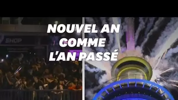 La Nouvelle-Zélande a fêté le Nouvel An presque comme si de rien n'était