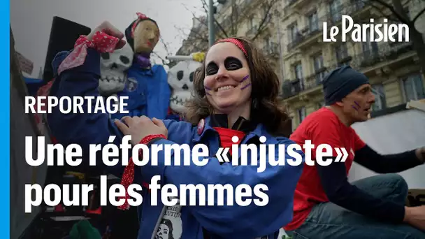 «C'est une grève féministe !» : le défilé du 8 mars avait la réforme des retraites dans le viseur